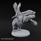 Winged Hussars, Armoured Bruin Dwarf Bear Rider C