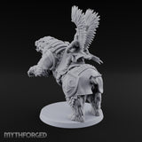 Winged Hussars, Armoured Bruin Dwarf Bear Rider C