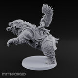Winged Hussars, Armoured Bruin Dwarf Bear Rider C