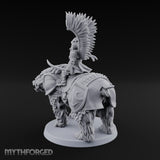 Winged Hussars, Armoured Bruin Dwarf Bear Rider D