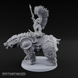 Winged Hussars, Armoured Bruin Dwarf Bear Rider D