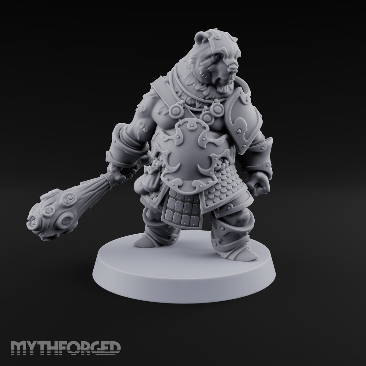 Winter's End, Appetite Awake Werebear Club Warrior — Club and Fist
