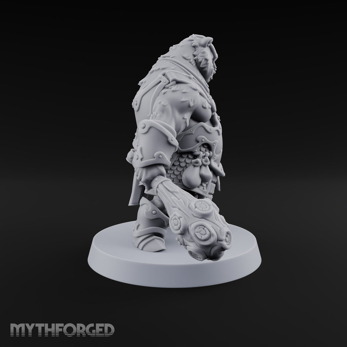 Winter's End, Appetite Awake Werebear Club Warrior — Club and Shield