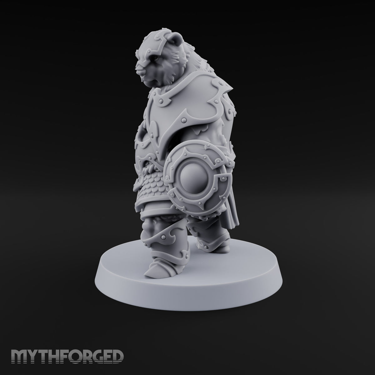 Winter's End, Appetite Awake Werebear Club Warrior — Club and Shield