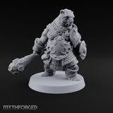 Winter's End, Appetite Awake Werebear Club Warrior — Club and Shield