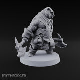 Winter's End, Appetite Awake Werebear Club Warrior — Dual Axes