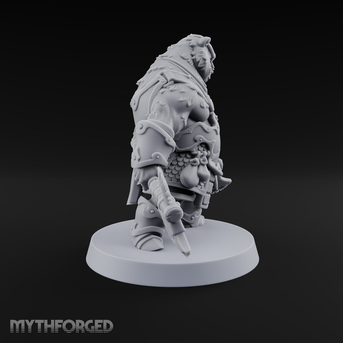 Winter's End, Appetite Awake Werebear Club Warrior — Dual Axes