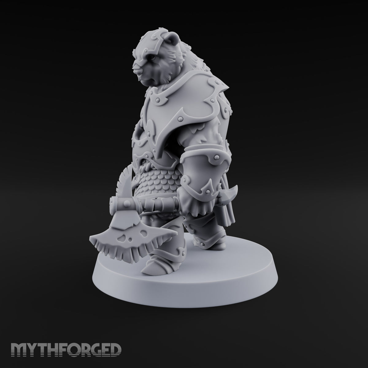 Winter's End, Appetite Awake Werebear Club Warrior — Dual Axes
