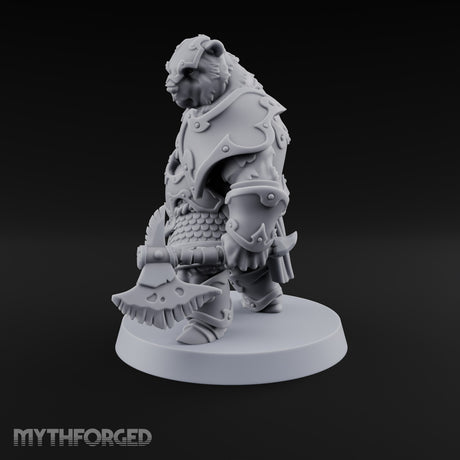 Winter's End, Appetite Awake Werebear Club Warrior — Dual Axes