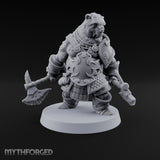 Winter's End, Appetite Awake Werebear Club Warrior — Dual Axes
