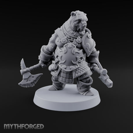 Winter's End, Appetite Awake Werebear Club Warrior — Dual Axes