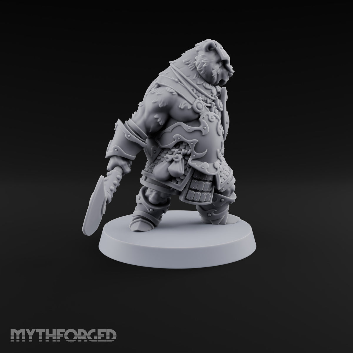 Winter's End, Appetite Awake Werebear Club Warrior — Great Weapon