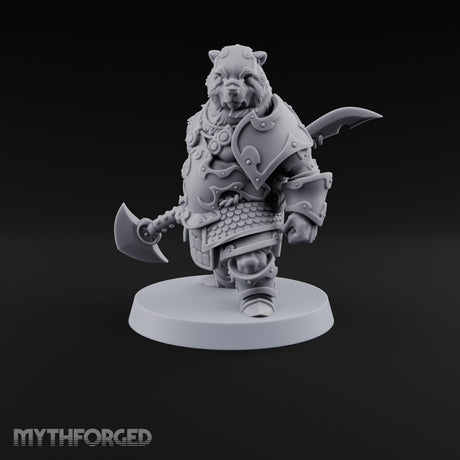 Winter's End, Appetite Awake Werebear Club Warrior — Great Weapon