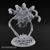 Crystal Bursting Beholder Tyrant Miniature for Dungeons and Dragons, Pathfinder or other TTRPGs