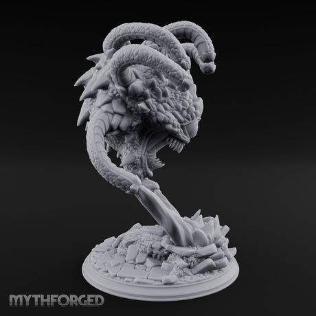 Crystal Bursting Beholder Tyrant Miniature for Dungeons and Dragons, Pathfinder or other TTRPGs