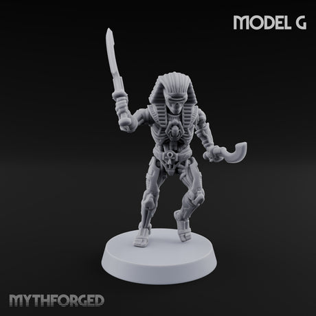 Sandstorm Protocol Warforged Scarab Soldiers — G
