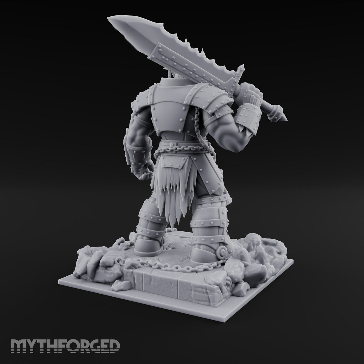 Unhurried and Unimpressed Ogre Greatsword Warrior