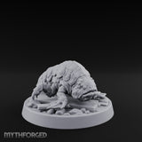 Belly Crawling Sea Spawn Miniature for Dungeons and Dragons, Pathfinder or other TTRPGs