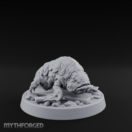 Belly Crawling Sea Spawn Miniature for Dungeons and Dragons, Pathfinder or other TTRPGs