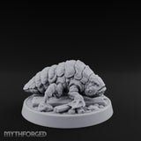 Belly Crawling Sea Spawn Miniature for Dungeons and Dragons, Pathfinder or other TTRPGs