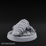 Belly Crawling Sea Spawn Miniature for Dungeons and Dragons, Pathfinder or other TTRPGs