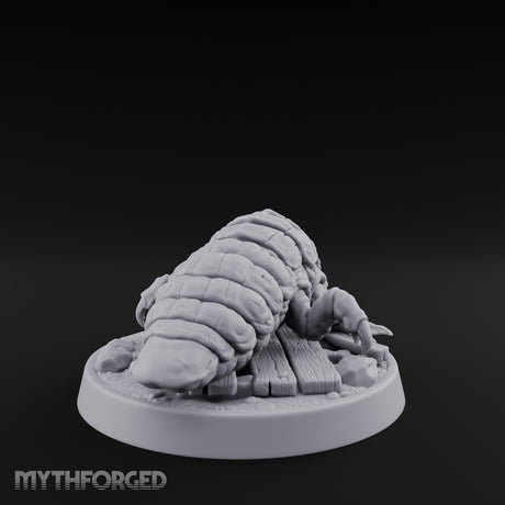 Belly Crawling Sea Spawn Miniature for Dungeons and Dragons, Pathfinder or other TTRPGs