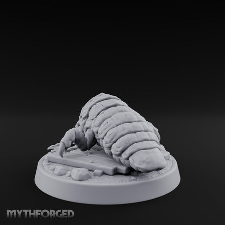 Belly Crawling Sea Spawn Miniature for Dungeons and Dragons, Pathfinder or other TTRPGs