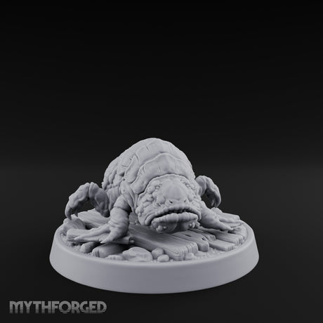 Belly Crawling Sea Spawn Miniature for Dungeons and Dragons, Pathfinder or other TTRPGs
