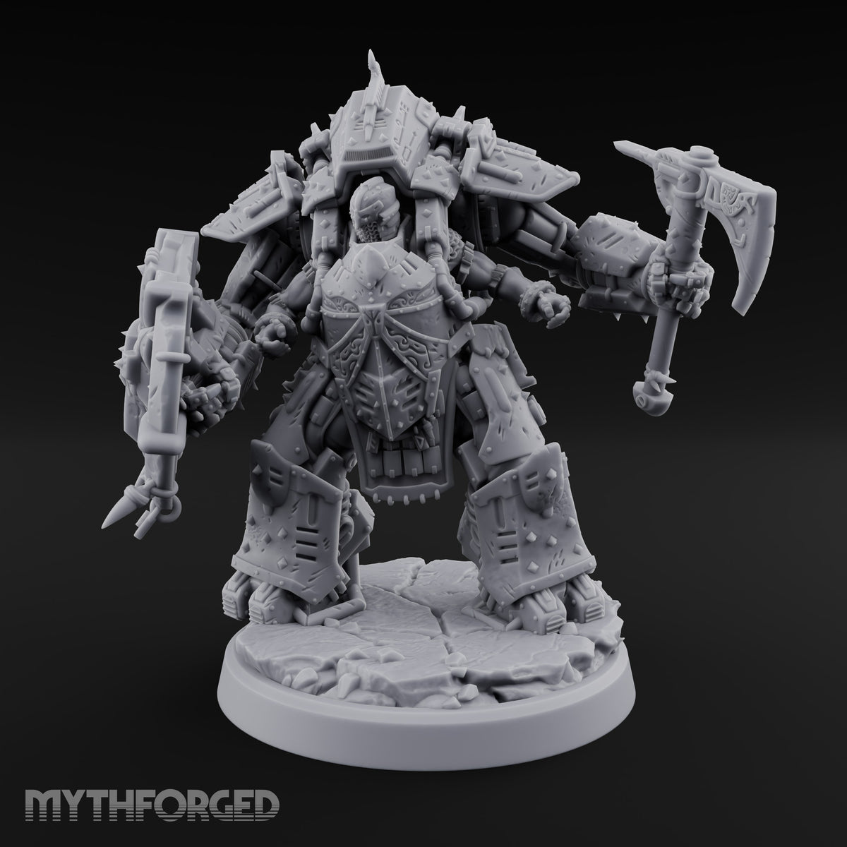 Wrath Wearing Armour Plate Warforged Berserker A