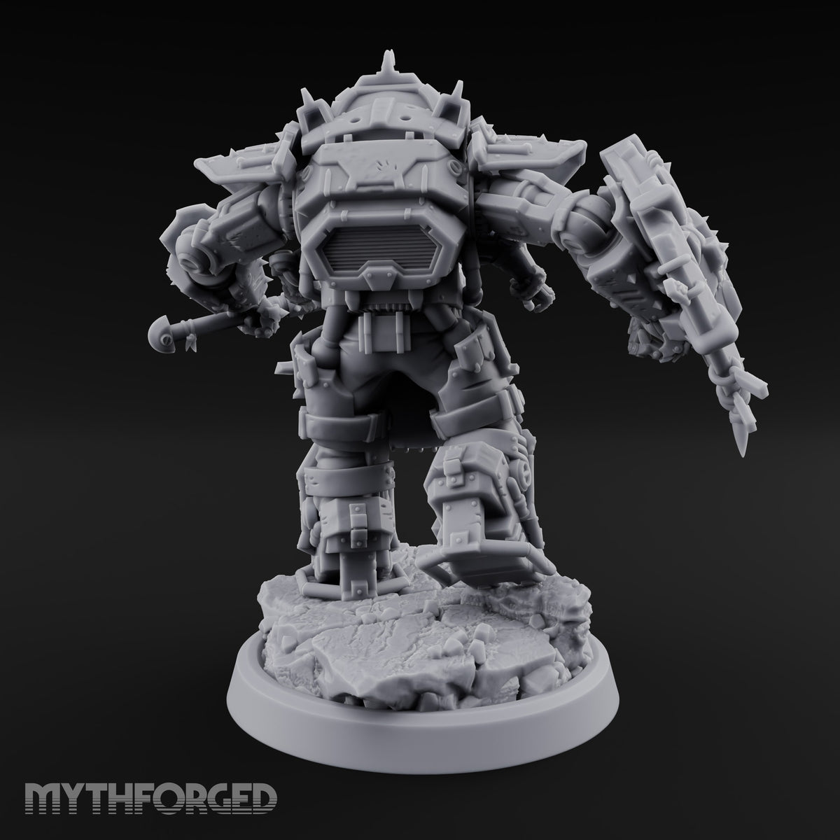 Wrath Wearing Armour Plate Warforged Berserker B