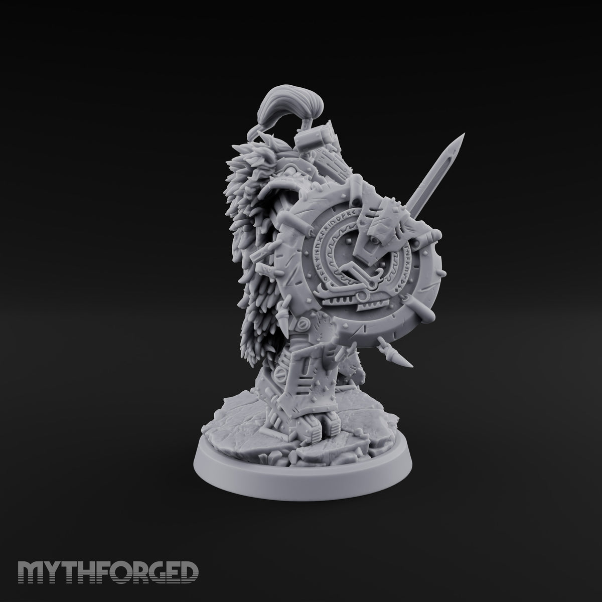 Wrath Wearing Armour Plate Warforged Berserker C