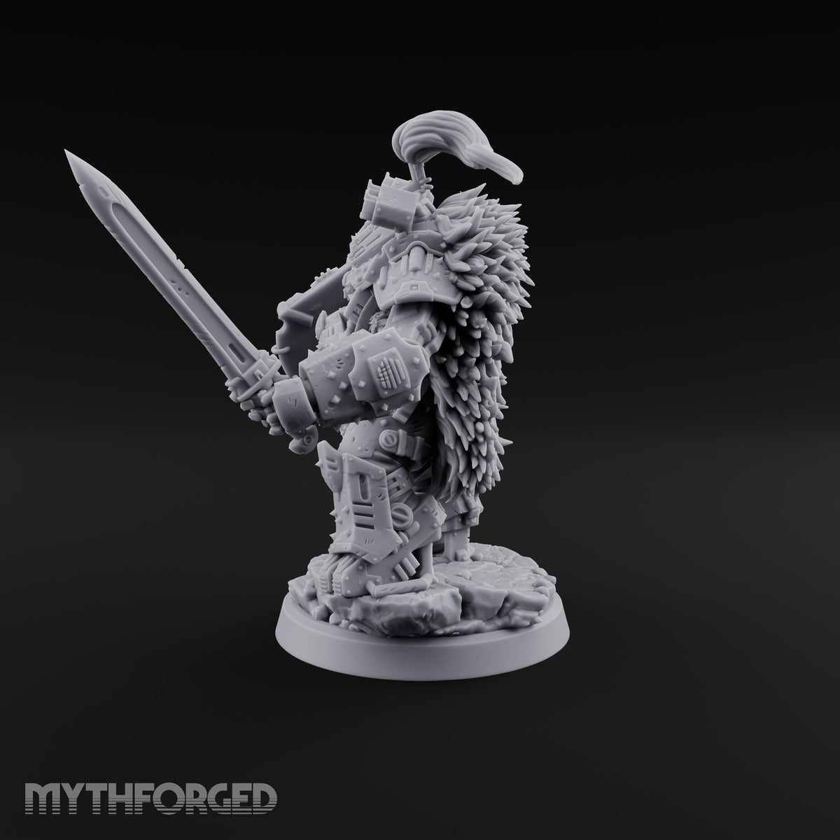 Wrath Wearing Armour Plate Warforged Berserker C