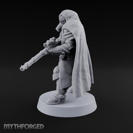 Breathes Easy, Shoots Straighter Human Respirator Rifleman A