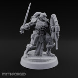 Phalanx Holds Past Sunset Human Hoplite Warriors — A