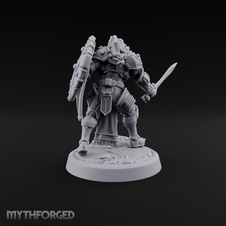 Phalanx Holds Past Sunset Human Hoplite Warrior E
