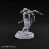 Phalanx Holds Past Sunset Human Hoplite Warrior F