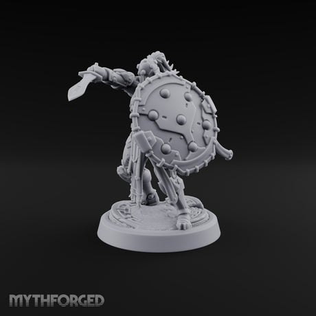 Phalanx Holds Past Sunset Human Hoplite Warrior F
