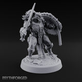 Phalanx Holds Past Sunset Human Hoplite Warrior G