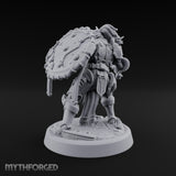 Phalanx Holds Past Sunset Human Hoplite Warrior G