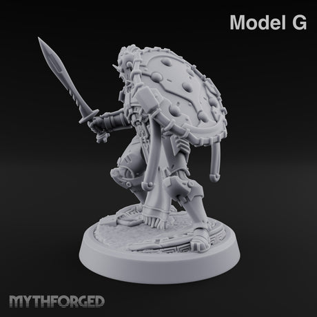 Phalanx Holds Past Sunset Human Hoplite Warrior G