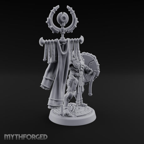 Phalanx Holds Past Sunset Human Hoplite Warrior I