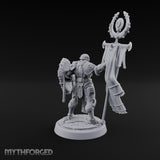 Phalanx Holds Past Sunset Human Hoplite Warrior I
