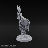 Phalanx Holds Past Sunset Human Hoplite Warrior I