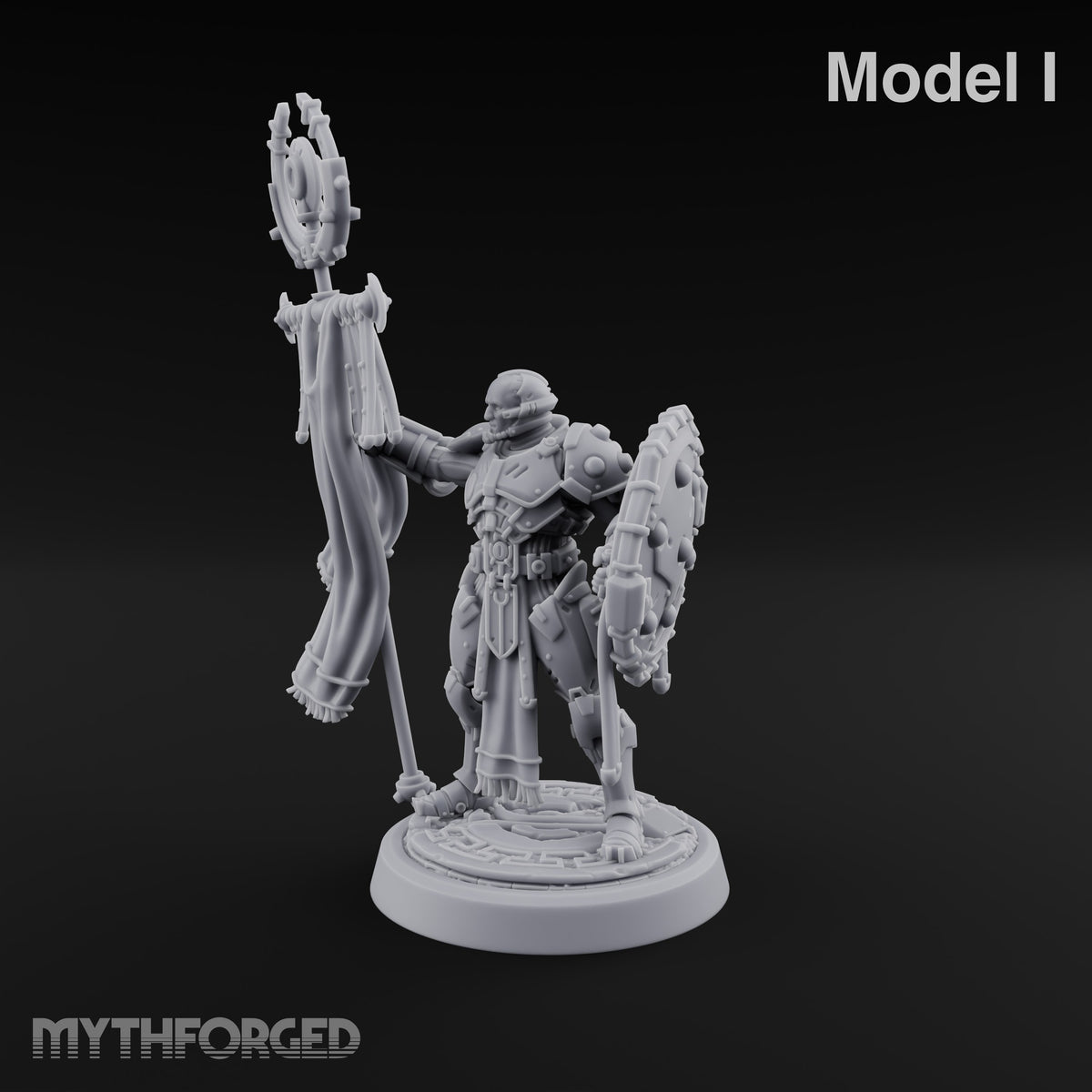 Phalanx Holds Past Sunset Human Hoplite Warrior I