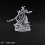 Point and Purge Human Horned-Helm Overseer with Serrated Greatsword