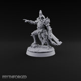 Point and Purge Human Horned-Helm Overseer with Serrated Greatsword