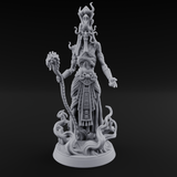 The Black Pharaoh Miniature for Dungeons and Dragons, Pathfinder or other TTRPGs