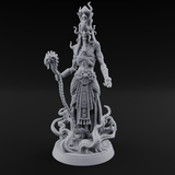 The Black Pharaoh Miniature for Dungeons and Dragons, Pathfinder or other TTRPGs
