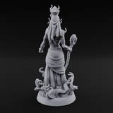 The Black Pharaoh Miniature for Dungeons and Dragons, Pathfinder or other TTRPGs