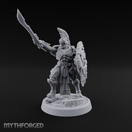Phalanx Holds Past Sunset Human Hoplite Warrior J